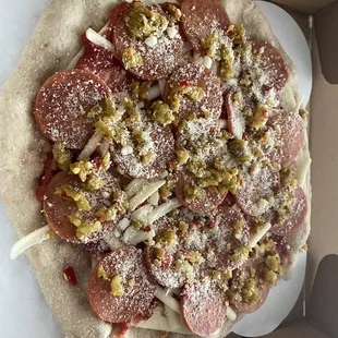 Pepperoni artisan round