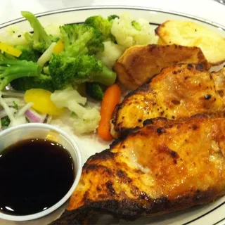 Ossetrina Na Vertile (Sturgeon Kabob)