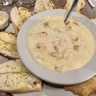 Seafood fondue