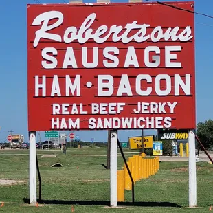 a sign for a restaurant