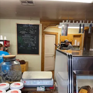 a man working in a kitchen
