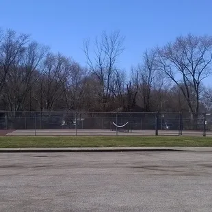tennis courts