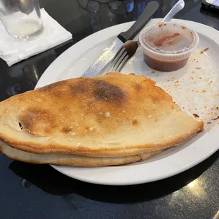 Only 1/2 of the small Stromboli!