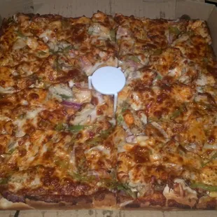 Buffalo Chicken Pizza = Perfection