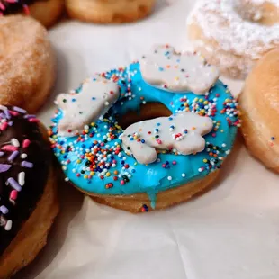 Animal cookies donut