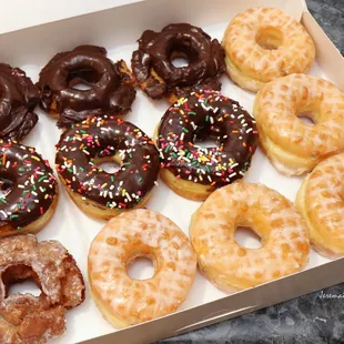 a box of doughnuts