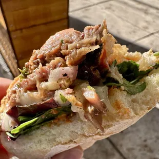 Robin's Café, $17 Roasted Steak Sandwich. This was awesome, highly recommended!