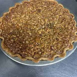Delicious pecan pie