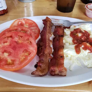 Low carb breakfast.. was very good