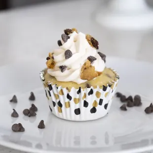 Chocolate Chip Cookie  Cupcake