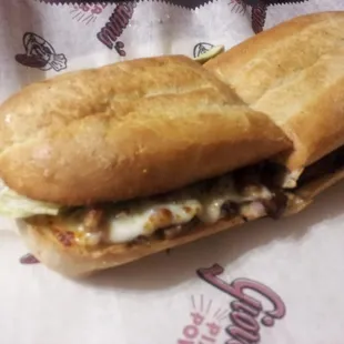 I like their pizza but love their subs.