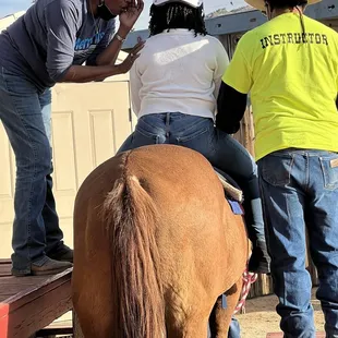 Come on out and find out what the instructors whisper to beginner riders!