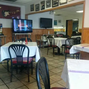 Dining room is not crowded.. so it&apos;s nice and quite.