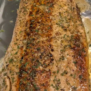Garlic butter salmon