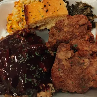 Southern picnic meal