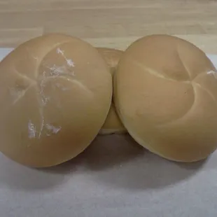 Plein hamburger buns
