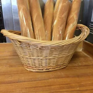 Our fresh baguettes