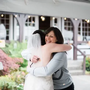 There&apos;s that big reassuring hug Joanna gave me when I showed up on our rainy day :) Photo by Kirsten Marie Photography