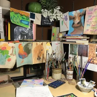 The art room drawing room painting room at treetop