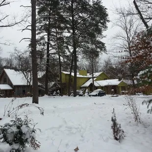 View of the Inn where breakfast is served....simply charming!
