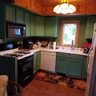 The kitchen of the treetop inn
