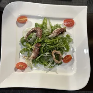Grilled Mediterranean octopus...chef&apos;s kiss!!!