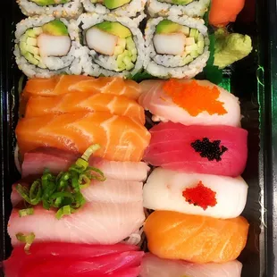 sushi and sashimi, sushi, sashimi, food