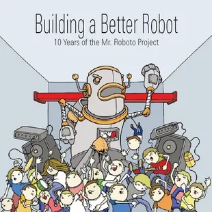 Roboto book, cover by Mike Budai