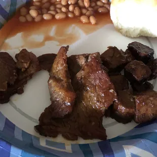 They consider canned beans one of their sides..