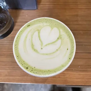 Hot Matcha Latte
