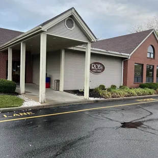 Outside of restaurant