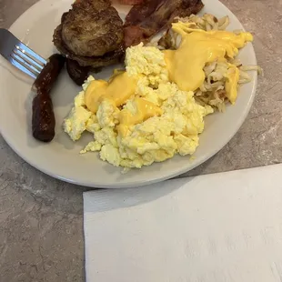 Breakfast from buffet
