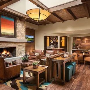 Coffee bar and lounge at Robson Ranch