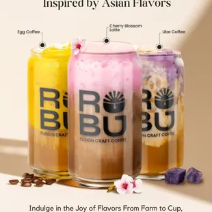 Fusion Craft Coffees Inspired by Asian Flavors.