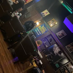 a man sitting at a bar