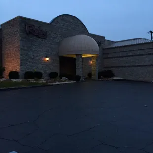 the outside of the building