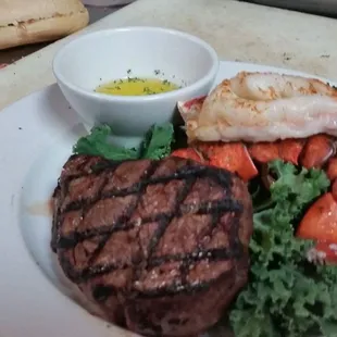 Steak and Crab prepared to your liking!
