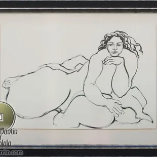 Reclining Woman by Yvonne Cheng