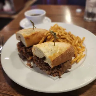 Prime rib dip