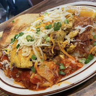 Chorizo Sausage Scramble