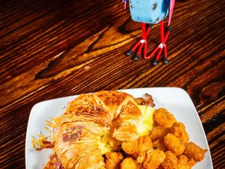 Rooster’s Breakfast and Mimosas