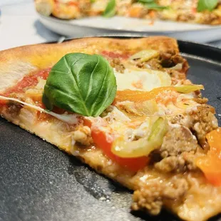 pizza, food