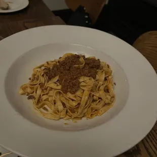 Fettuccine Bolognese