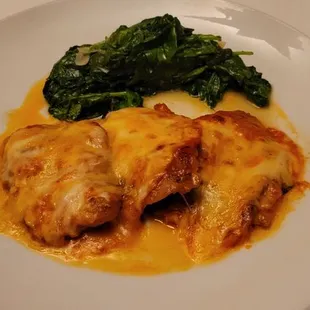 Veal Scaloppine Parmigiana