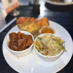 Candied Yams &amp; Cabbage