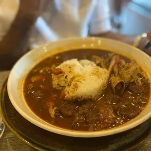 Seafood gumbo