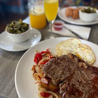 Marinated Ribeye Steak