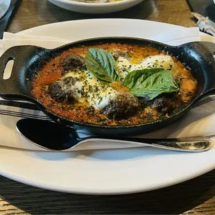 Baked Wagyu Black Pepper Parmigiano Meatballs