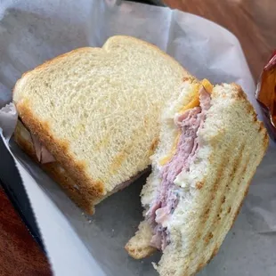 Ham &amp; Cheese on sourdough