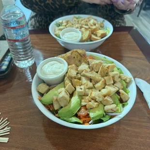 Garden Salad with chicken